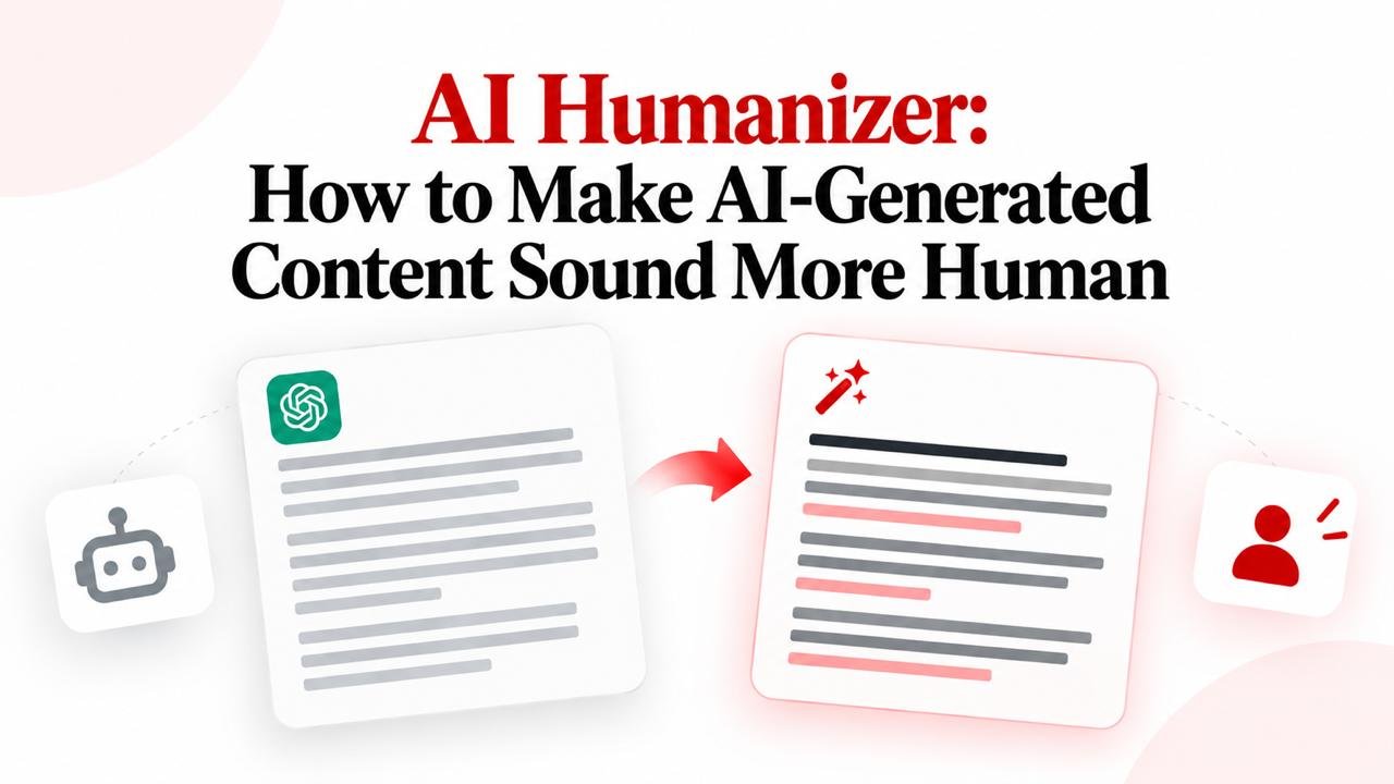 What is an AI humanizer and how does it refine text